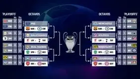 قرعه‌کشی مرحله یک‌هشتم لیگ قهرمانان اروپا