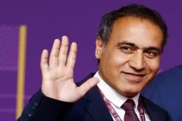 یک ایرانی دیگر در مراسم قرعه‌کشی جام جهانی!
