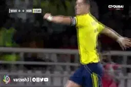 گل اول النصر به الوحده توسط کریستین رونالدو+ ویدئو