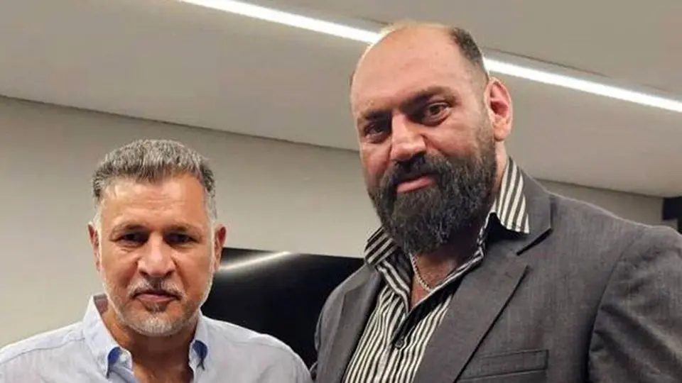 دیدار رضا قیطاسی با علی دایی