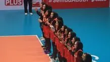 پیروزی زنان والیبال ایران در قهرمانی آسیا