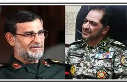 دیدار مهم ۲ مقام بلندپایه ارتش و سپاه

