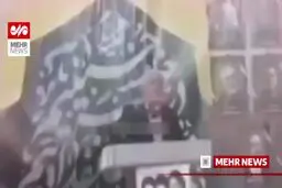 فوت ناگهانی یک سخنران در تجمعات شبانه+ ویدئو