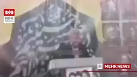 فوت ناگهانی یک سخنران در تجمعات شبانه+ ویدئو