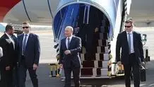 الرئیس الروسي فلادیمیر بوتین یصل طهران