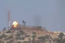 حزب‌الله: گنبد آهنین را با پهپاد هدف قرار دادیم