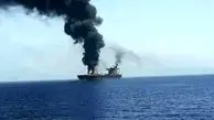 انفجار کشتی اسرائیلی در اقیانوس هند توسط یک پهپاد ایرانی