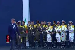 حضور نخست‌وزیر و فرمانده ارتش پاکستان در مصلای تهران + ویدیو