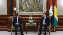 «نچیروان بارزانی» و «قاسم الاعرجی» حفظ ثبات و امنیت در مرزها را بررسی کردند