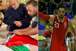 شهادت بازیکن سابق تیم ملی بسکتبال فلسطین+ عکس