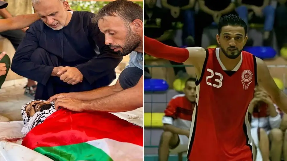 شهادت بازیکن سابق تیم ملی بسکتبال فلسطین+ عکس