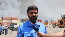 پایان عملیات ملی اطفای حریق اسکله شهید رجایی اعلام شد
