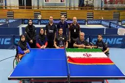 ۶ مدال نمایندگان پارا تنیس روی‌میز در پیکارهای آزاد جهانی

