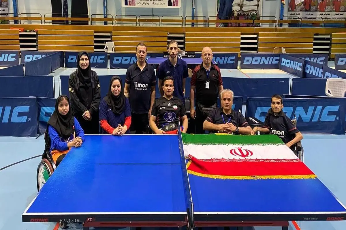 ۶ مدال نمایندگان پارا تنیس روی‌میز در پیکارهای آزاد جهانی

