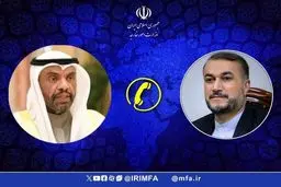 مباحثات هاتفیة بین أمیر عبداللهیان ووزیر خارجیة الکویت