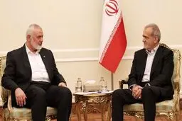 Haniyeh appreciates Iran position in supporting Palestinians