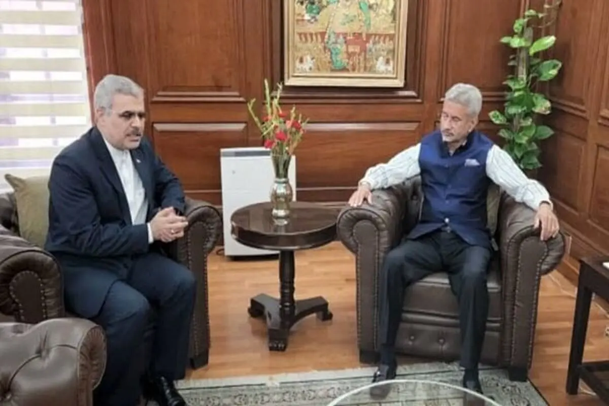 Indian FM stresses further expansion of Tehran-New Delhi ties
