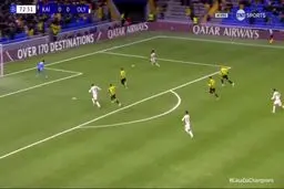 گل المپیاکوس به غیرت روی پاس گل مهدی طارمی+ ویدئو