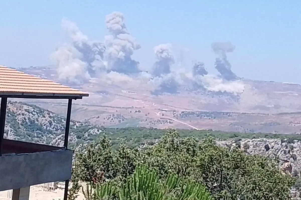 حمله اسرائیل به جنوب لبنان