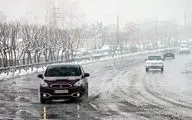 بارش پراکنده باران و برف در برخی نقاط فارس