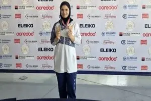 دختر ایرانی ۲ طلا در پاراوزنه‌برداری ضرب کرد