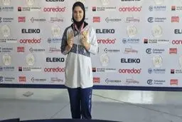 دختر ایرانی ۲ طلا در پاراوزنه‌برداری ضرب کرد