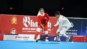 زنان هاکی ایران به نیمه نهایی آسیا صعود کردند
