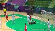 گل سوم تیم ملی فوتسال ایران به ازبکستان را ببینید + ویدیو