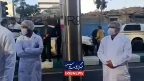 دانشمندان هسته‌ای به مراسم ۱۳ آبان رفتند + فیلم