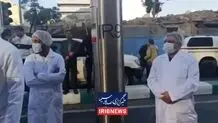 دانشمندان هسته‌ای به مراسم ۱۳ آبان رفتند + فیلم