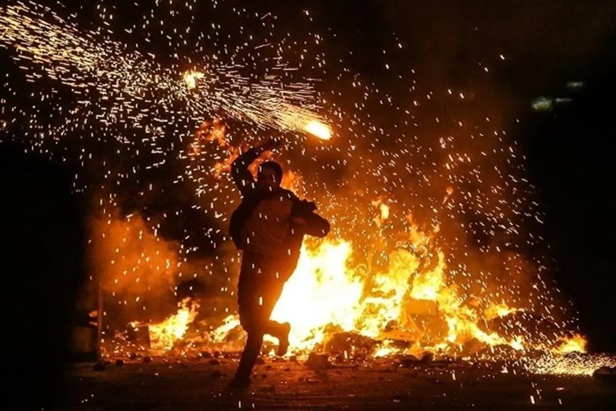 چهارشنبه سوری وحشتناک در تبریز + ویدئو