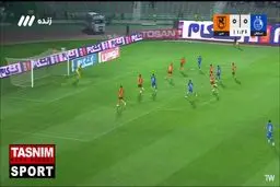 گل اول استقلال به مس رفسنجان را ببینید + ویدیو