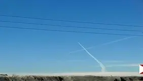 آزمایش موشکی در چند نقطه ایران+ ویدئو
