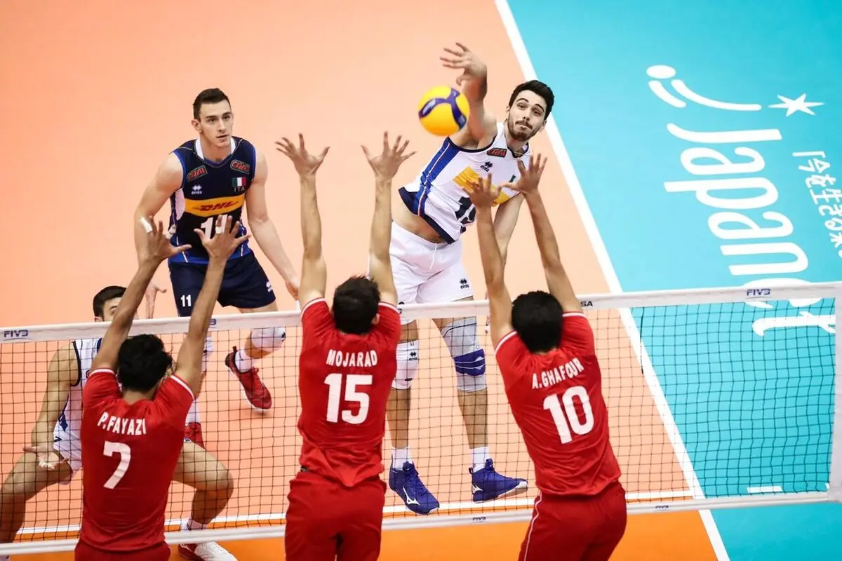 ایران بازی دوم را به ایتالیا باخت
