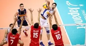 ایران بازی دوم را به ایتالیا باخت
