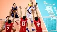 ایران بازی دوم را به ایتالیا باخت
