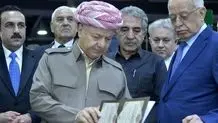 بارزانی وارد تهران شد