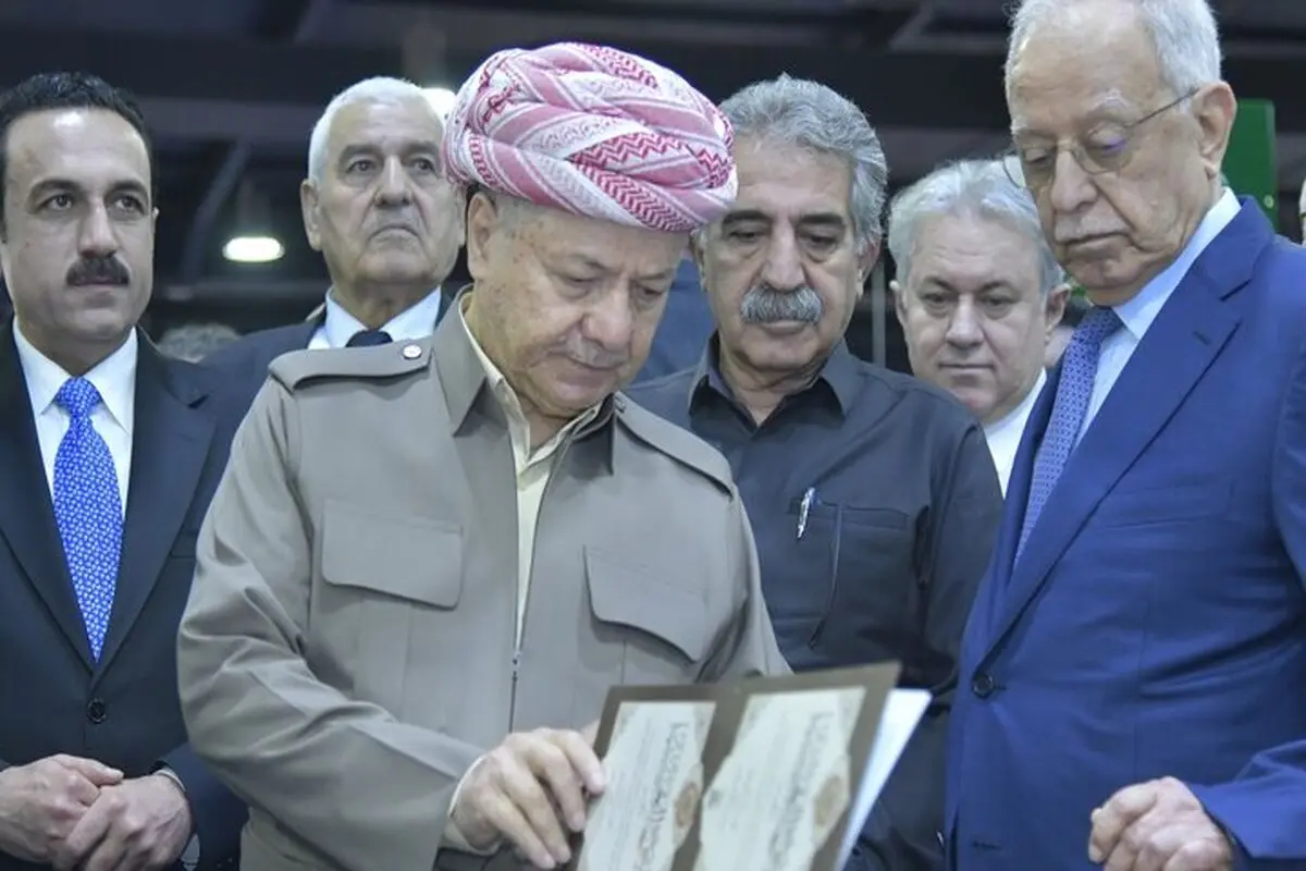 بارزانی‌ درباره انحلال «پ ک ک» چه گفت؟
