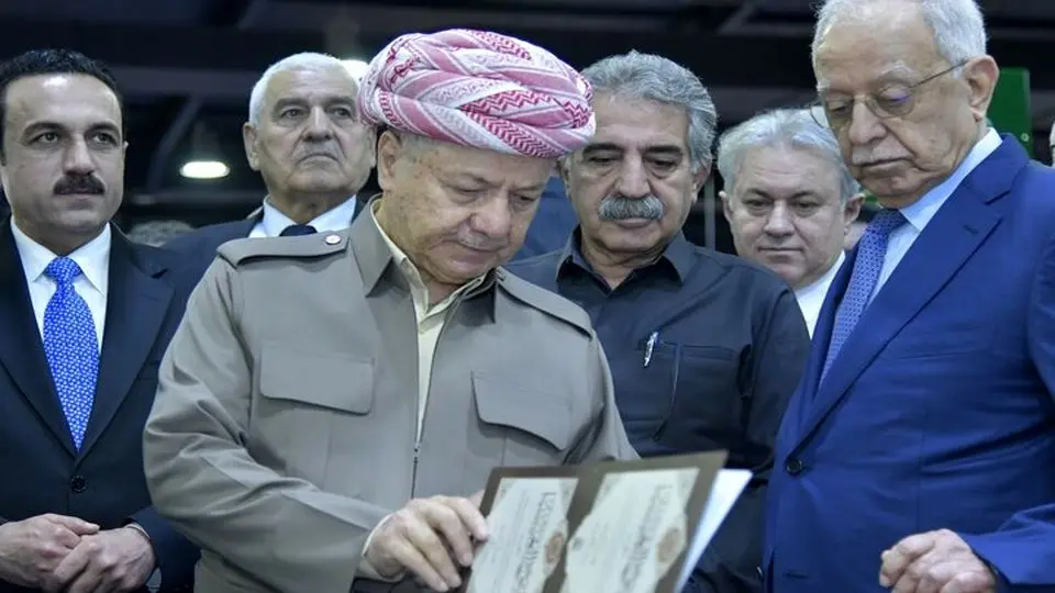 بارزانی درباره انحلال «پ ک ک» چه گفت؟
