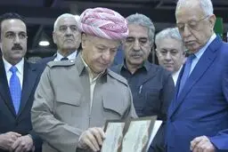 بارزانی‌ درباره انحلال «پ ک ک» چه گفت؟
