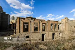 خانه باقرخان در حال تخریب + عکس
