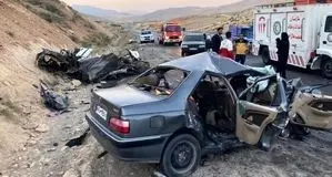 بیش از ۹۵ هزار مرگ در ۵ سال بر اثر تصادفات