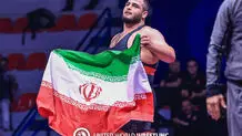 فردین هدایتی کشتی‌گیر مازندرانی قهرمان جهان شد