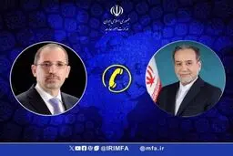 بیانیه وزارت خارجه درباره گفتگوی عراقچی و همتای اردنی