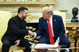 زلنسکی پیشنهاد صلح ترامپ را دریافت کرد
