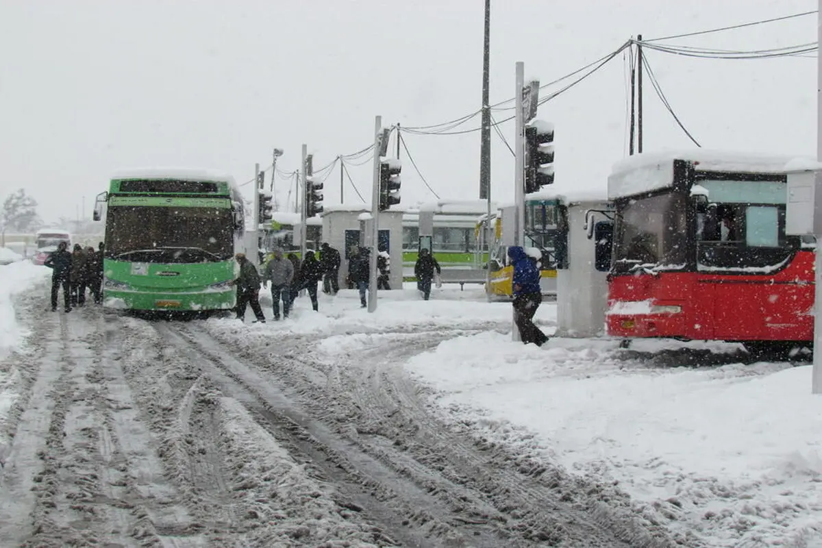 ممنوعیت تردد اتوبوس در شرایط هشدار قرمز

