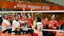 بیت سیاح طلایی شد/ والیبال نشسته زنان ایران نایب قهرمان شد