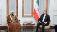 دیدار معاون سیاسی وزیر امور خارجه عمان با امیرعبداللهیان


