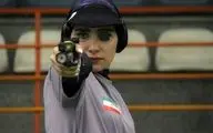 هانیه رستمیان در رده چهارم تپانچه ۲۵ متر جهان ایستاد