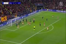 گل سوم گالاتاسرای به یوونتوس+ ویدئو